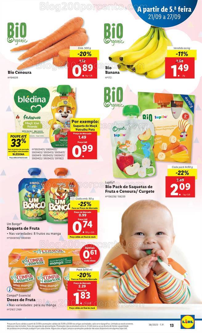 Antevisão Folheto LIDL Promoções de 21 a 27 setembro