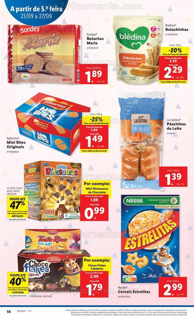 Antevisão Folheto LIDL Promoções de 21 a 27 setembro