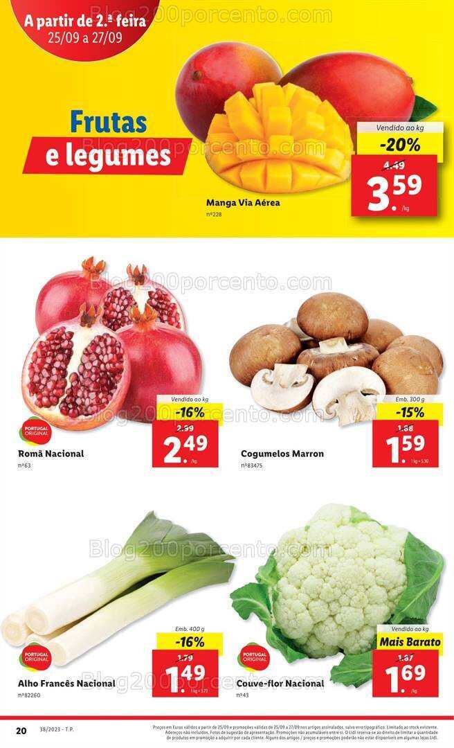 Antevisão Folheto LIDL Promoções de 21 a 27 setembro