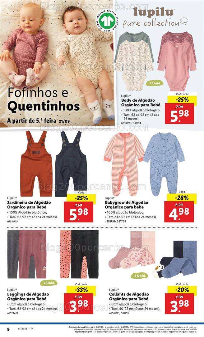 Antevisão Folheto LIDL Promoções de 21 a 27 setembro