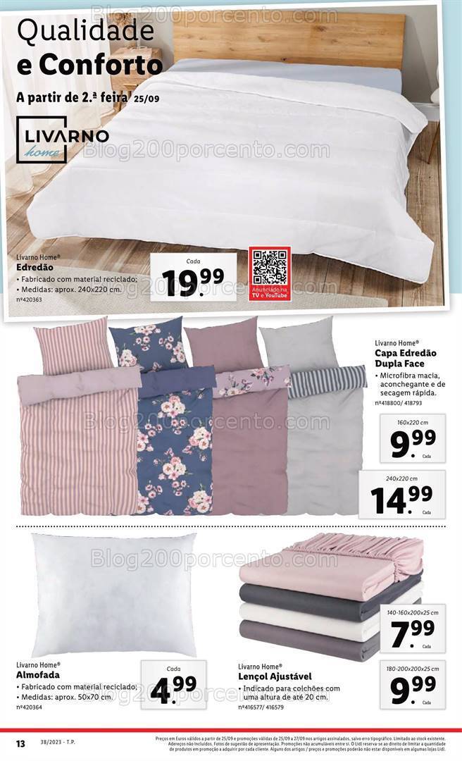 Antevisão Folheto LIDL Promoções de 21 a 27 setembro