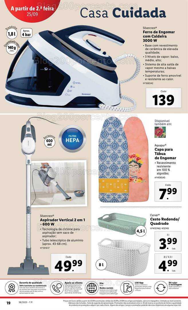 Antevisão Folheto LIDL Promoções de 21 a 27 setembro