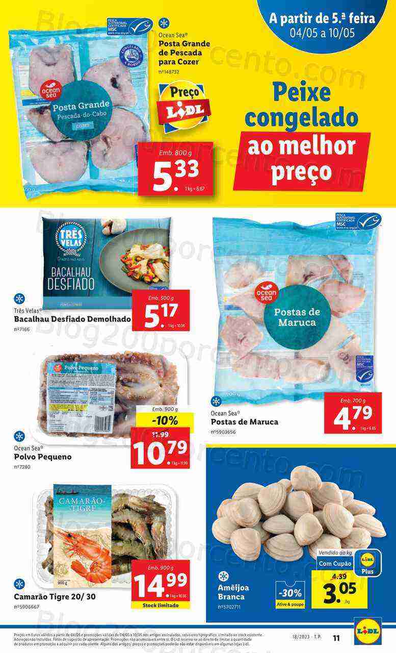 Antevisão Folheto LIDL Promoções de 4 a 10 maio