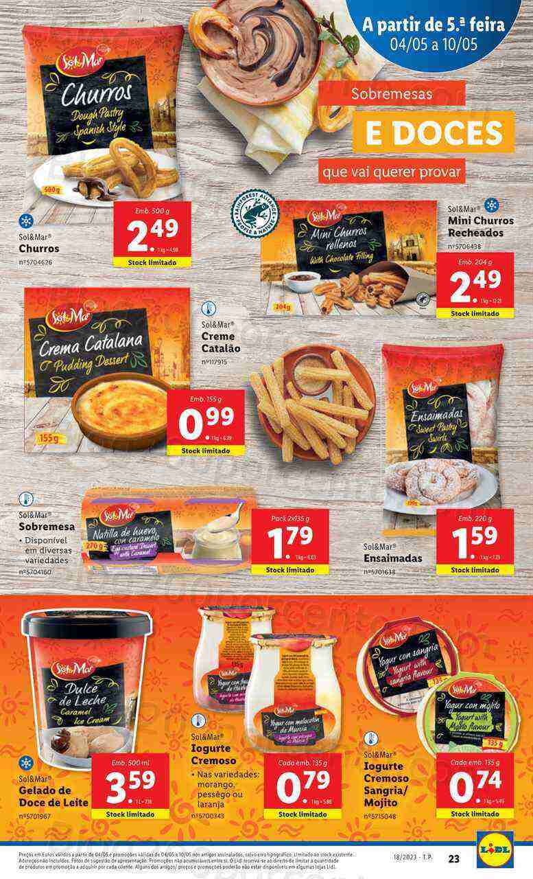 Antevisão Folheto LIDL Promoções de 4 a 10 maio