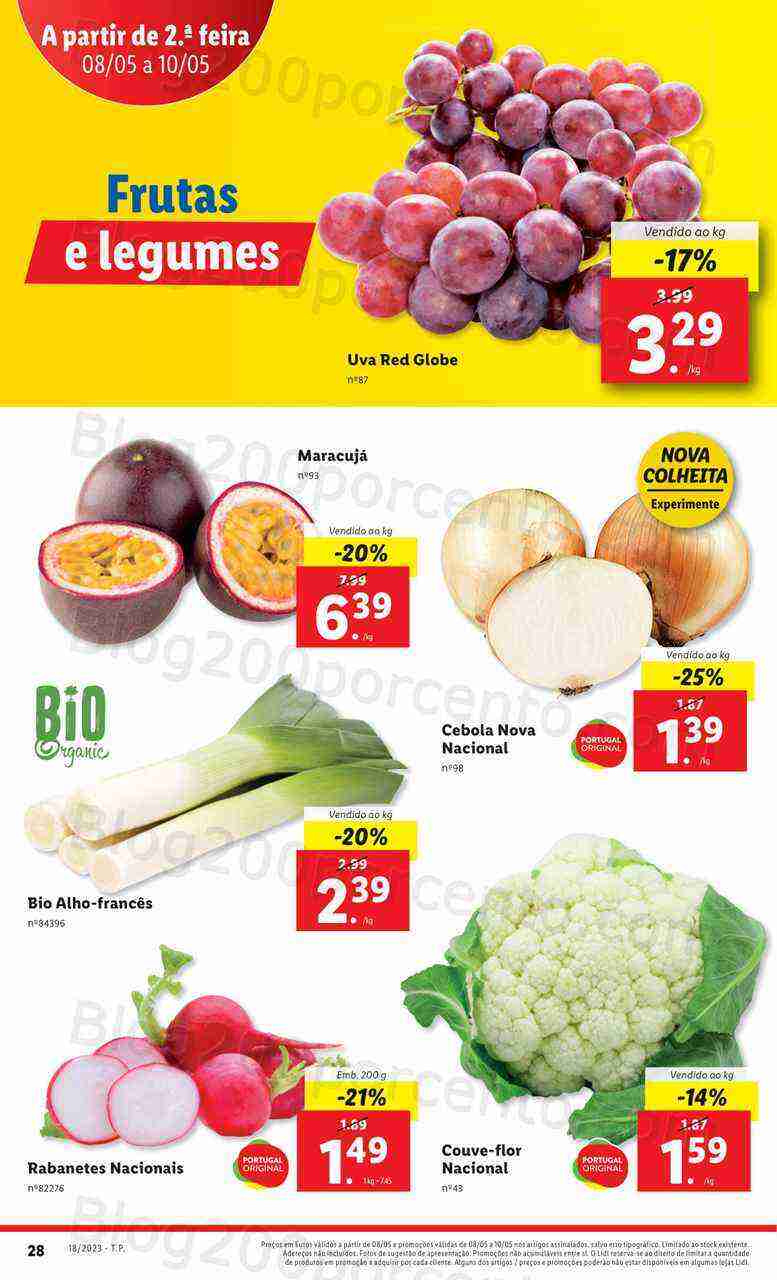 Antevisão Folheto LIDL Promoções de 4 a 10 maio