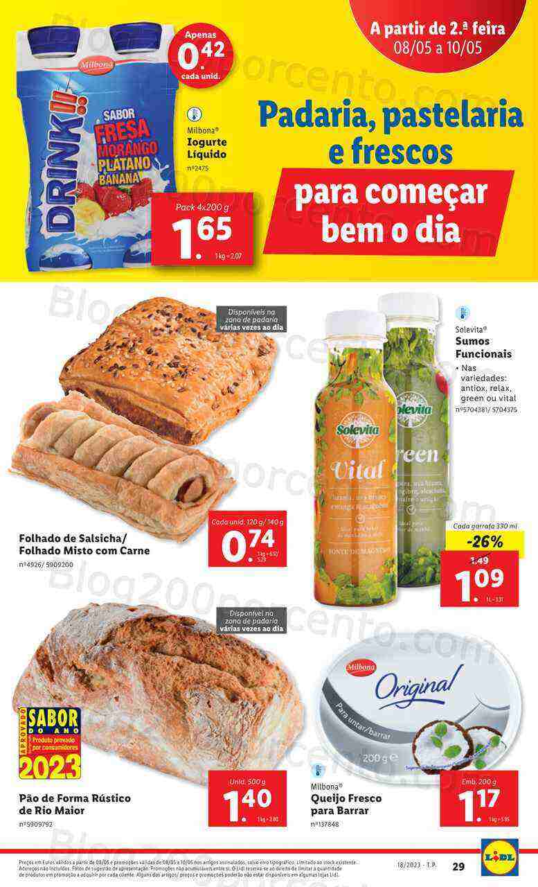 Antevisão Folheto LIDL Promoções de 4 a 10 maio