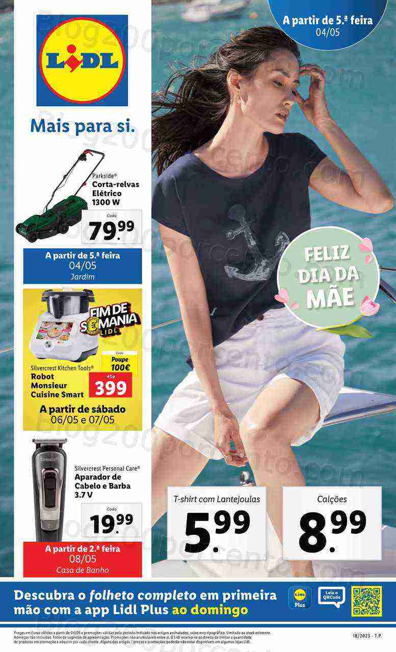 Antevisão Folheto LIDL Promoções de 4 a 10 maio