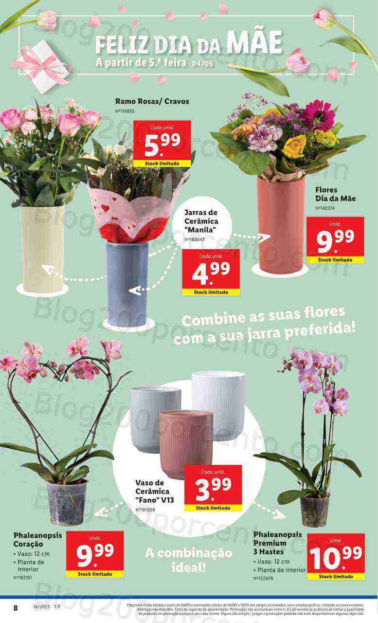 Antevisão Folheto LIDL Extra Dia da Mãe Promoções a partir de 4 maio