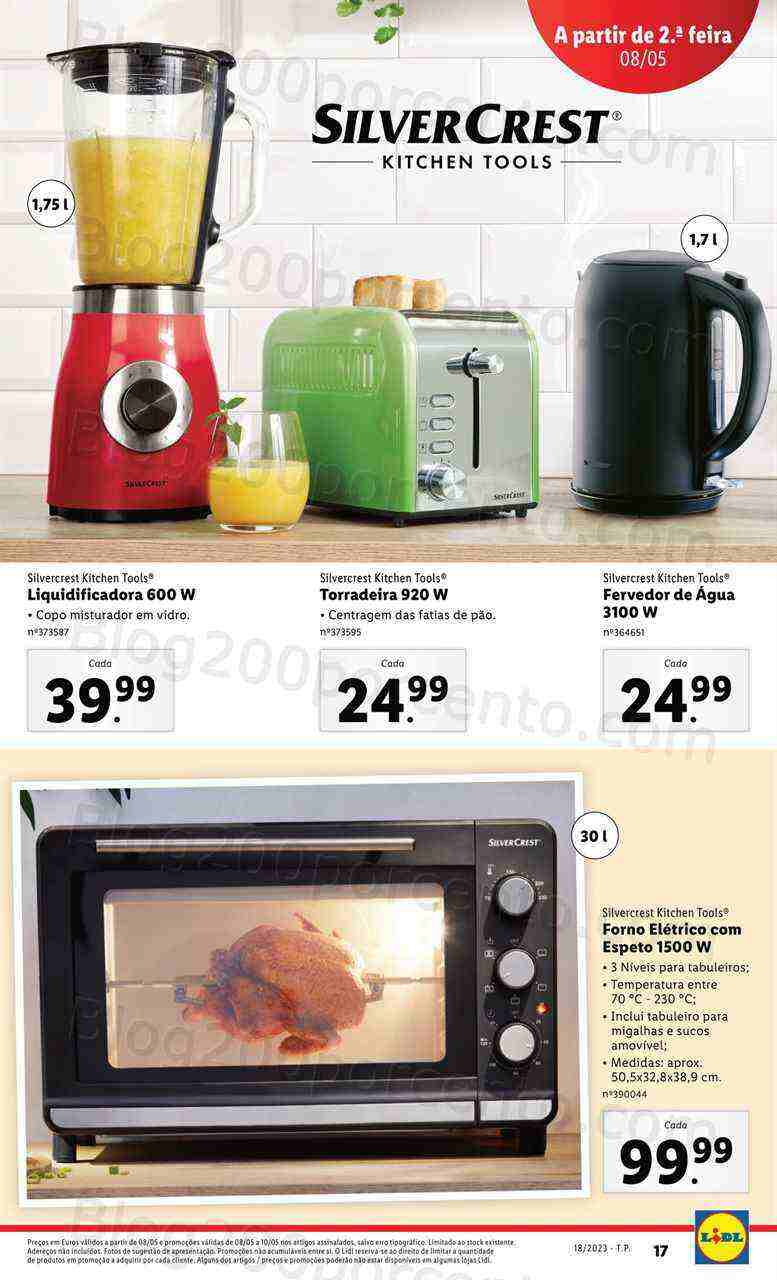 Antevisão Folheto LIDL Bazar Promoções a partir de 8 maio