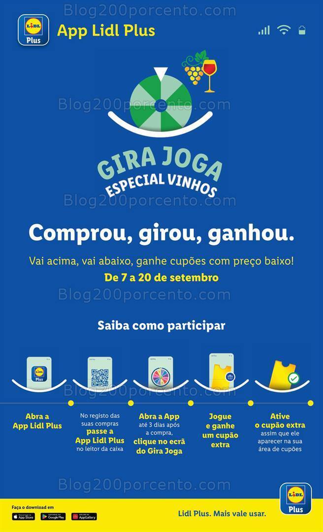 Antevisão Folheto LIDL Promoções de 7 a 13 setembro