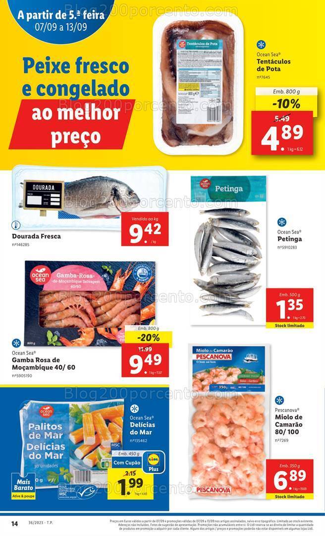 Antevisão Folheto LIDL Promoções de 7 a 13 setembro