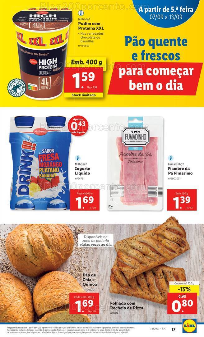 Antevisão Folheto LIDL Promoções de 7 a 13 setembro