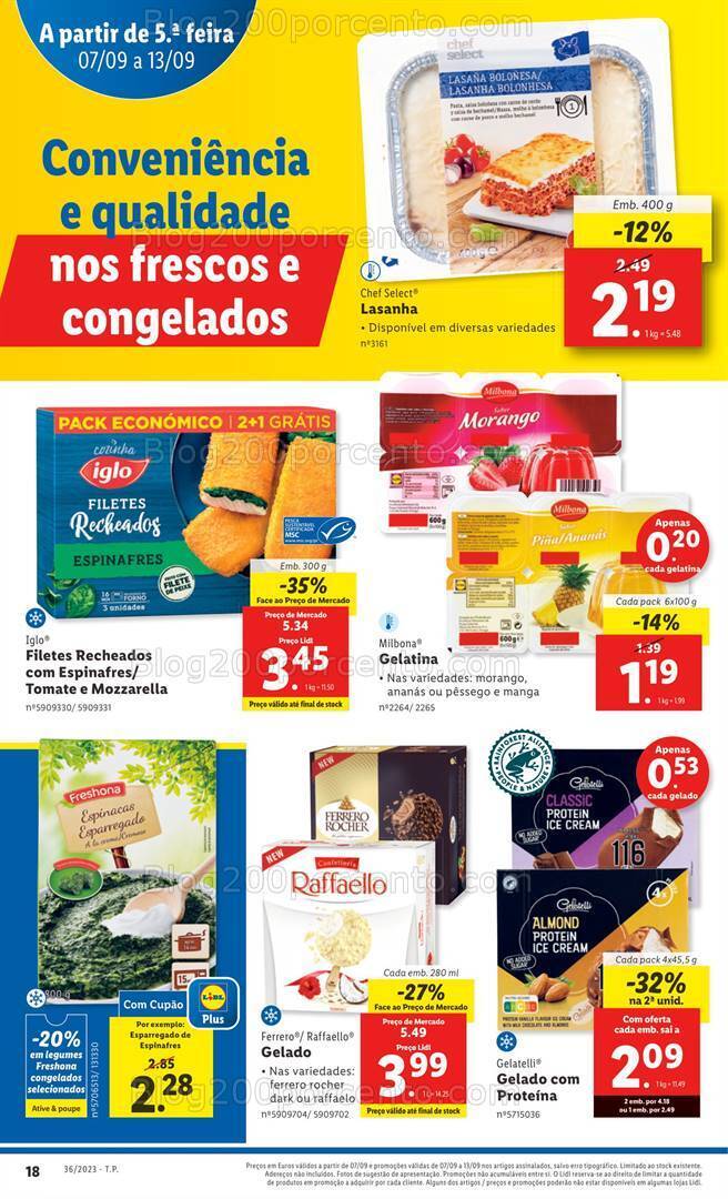Antevisão Folheto LIDL Promoções de 7 a 13 setembro