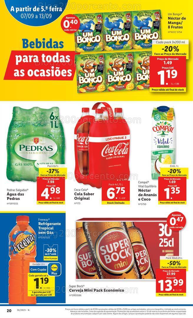 Antevisão Folheto LIDL Promoções de 7 a 13 setembro