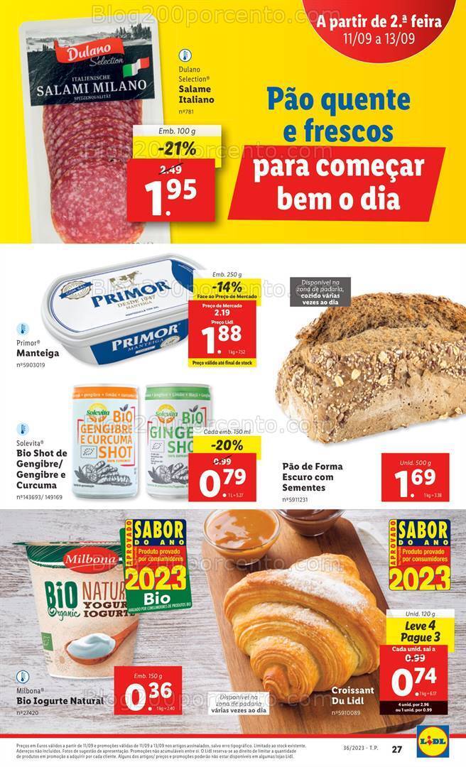 Antevisão Folheto LIDL Promoções de 7 a 13 setembro