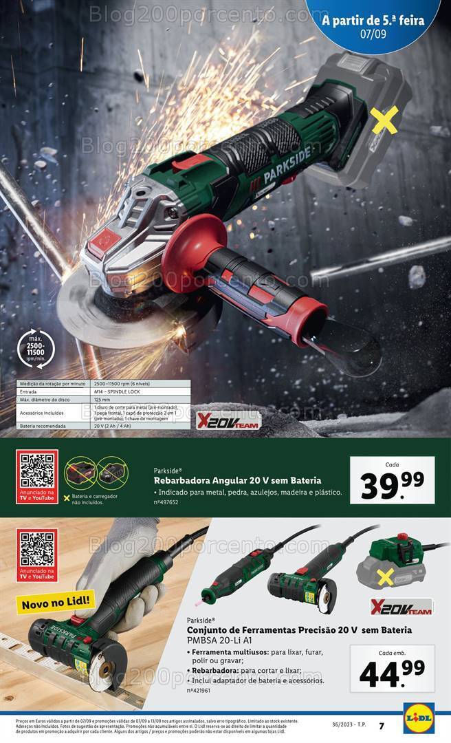 Antevisão Folheto LIDL Bazar Promoções a partir de 7 setembro