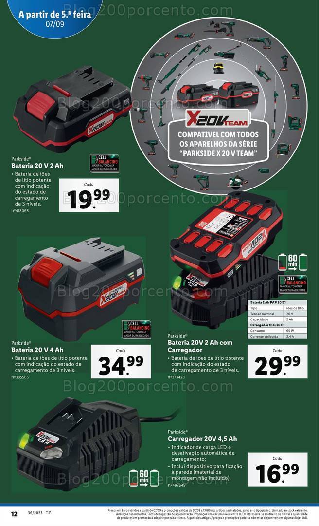 Antevisão Folheto LIDL Bazar Promoções a partir de 7 setembro