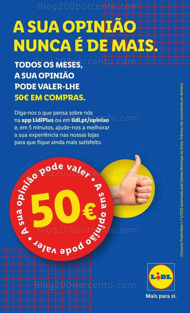 Antevisão Folheto LIDL Promoções de 7 a 13 setembro