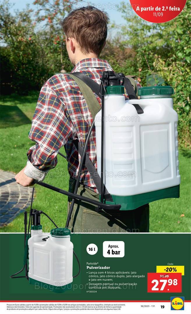 Antevisão Folheto LIDL Bazar Promoções a partir de 11 setembro