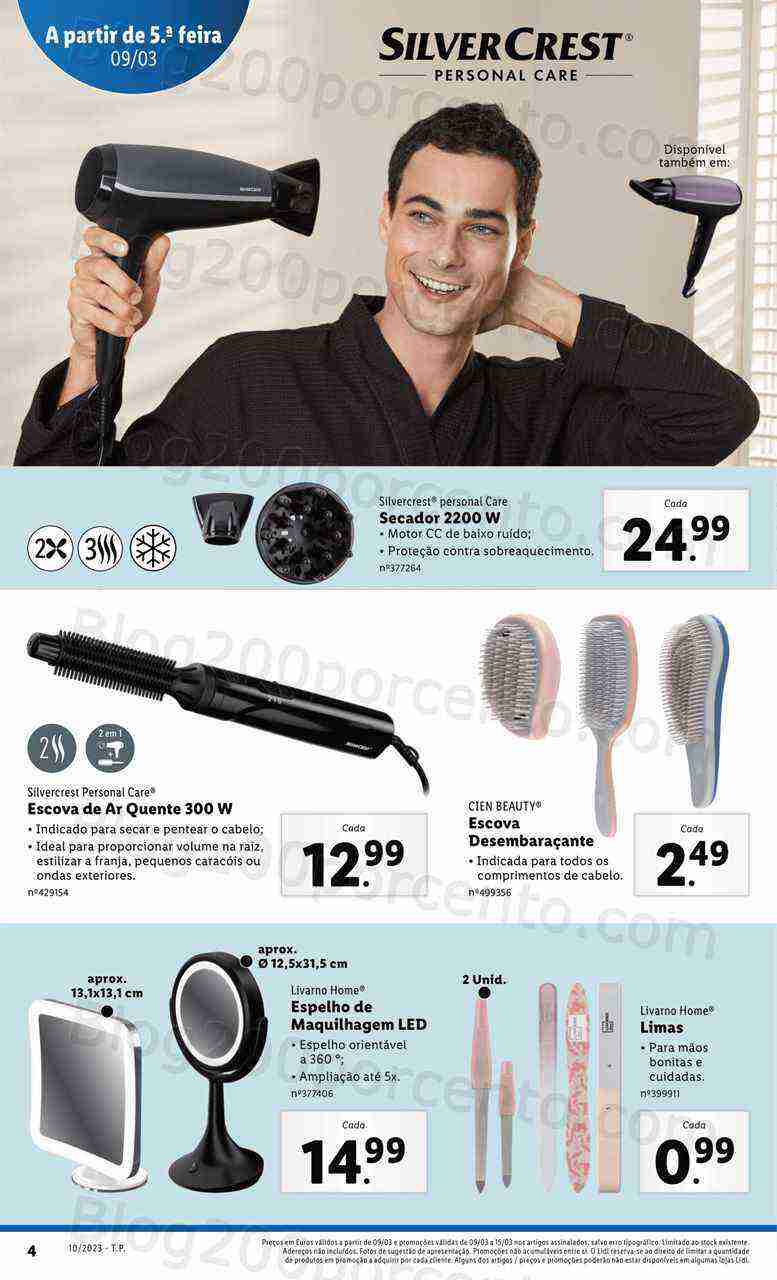 Antevisão Folheto LIDL Promoções de 9 a 15 março