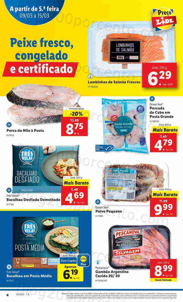 Antevisão Folheto LIDL Promoções de 9 a 15 março
