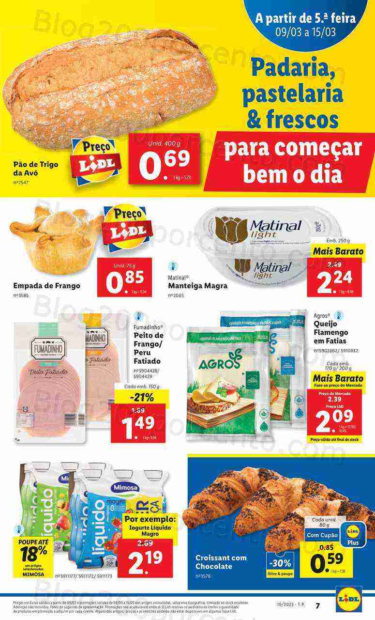 Antevisão Folheto LIDL Promoções de 9 a 15 março