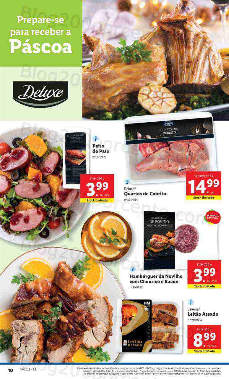 Antevisão Folheto LIDL Promoções de 9 a 15 março