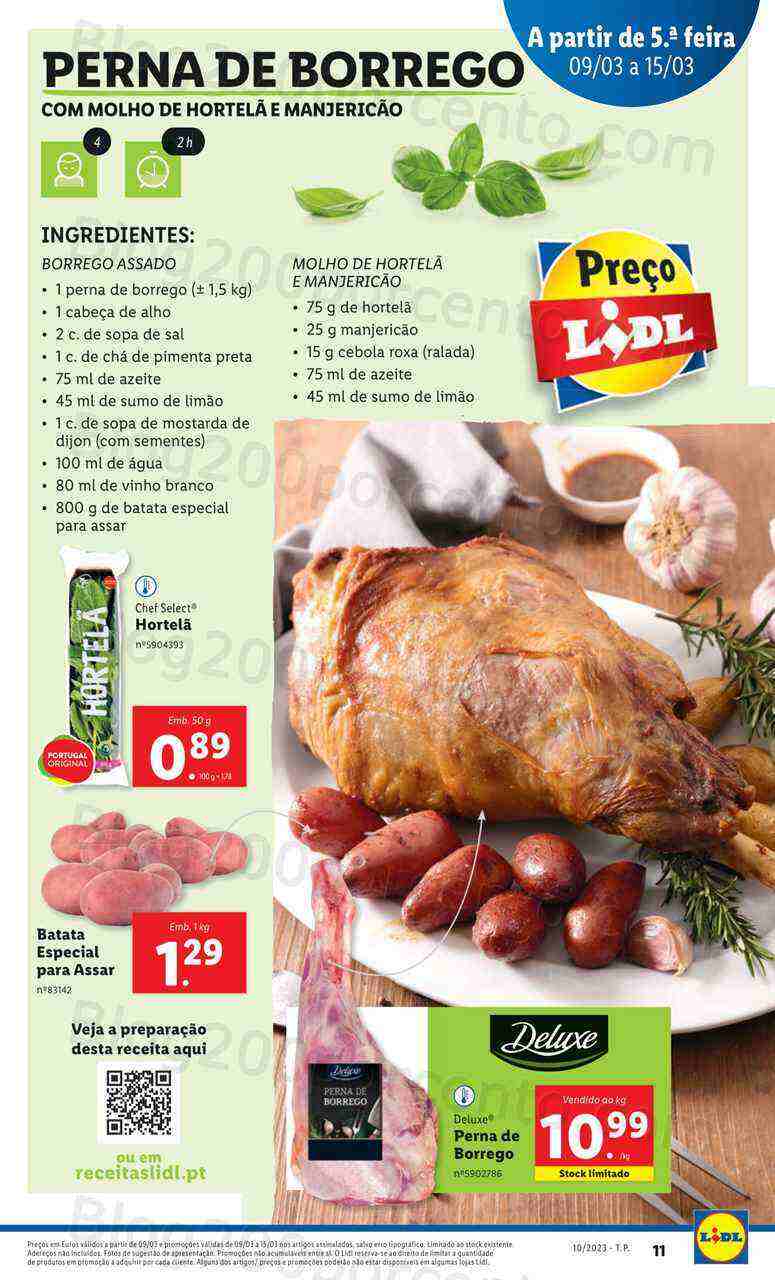 Antevisão Folheto LIDL Promoções de 9 a 15 março