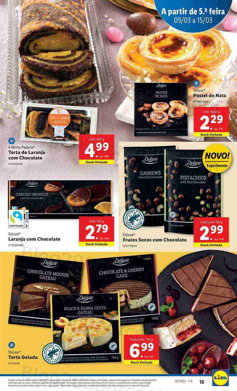 Antevisão Folheto LIDL Promoções de 9 a 15 março