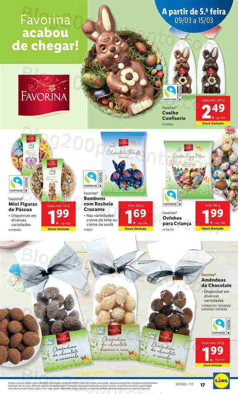 Antevisão Folheto LIDL Promoções de 9 a 15 março