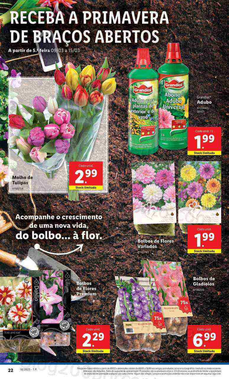 Antevisão Folheto LIDL Promoções de 9 a 15 março