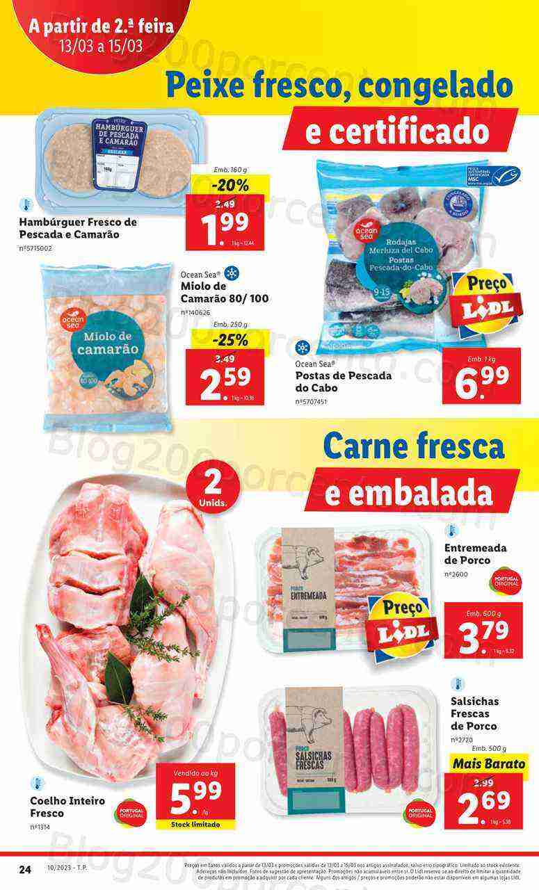 Antevisão Folheto LIDL Promoções de 9 a 15 março