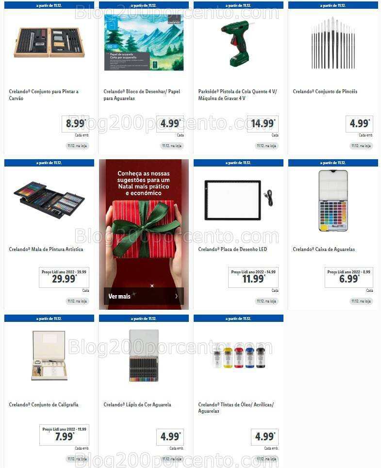 Antevisão Folheto LIDL Bazar Promoções a partir de 11 dezembro