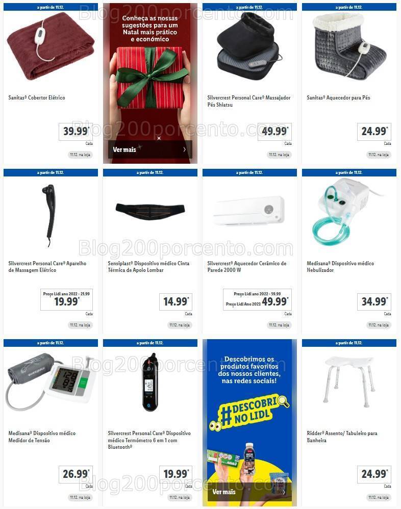 Antevisão Folheto LIDL Bazar Promoções a partir de 11 dezembro