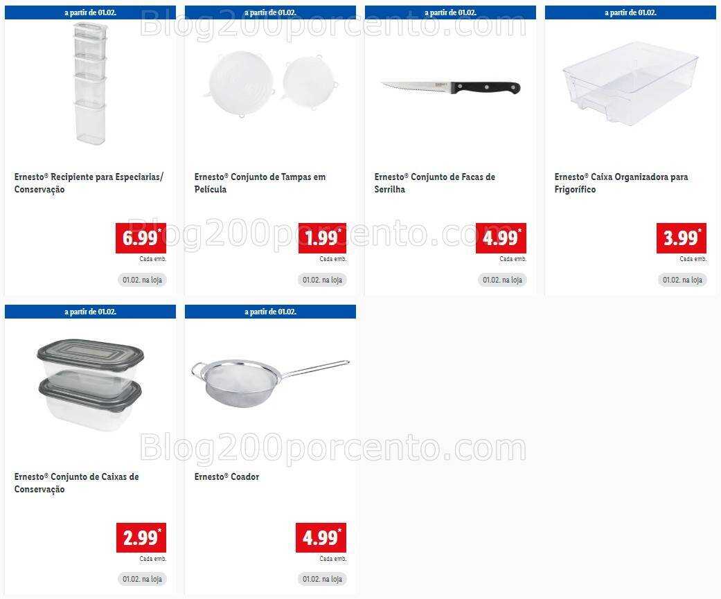 Antevisão Folheto LIDL Bazar Promoções a partir de 1 fevereiro
