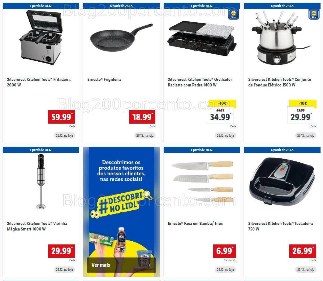 Antevisão Folheto LIDL Bazar Extra Ano Novo