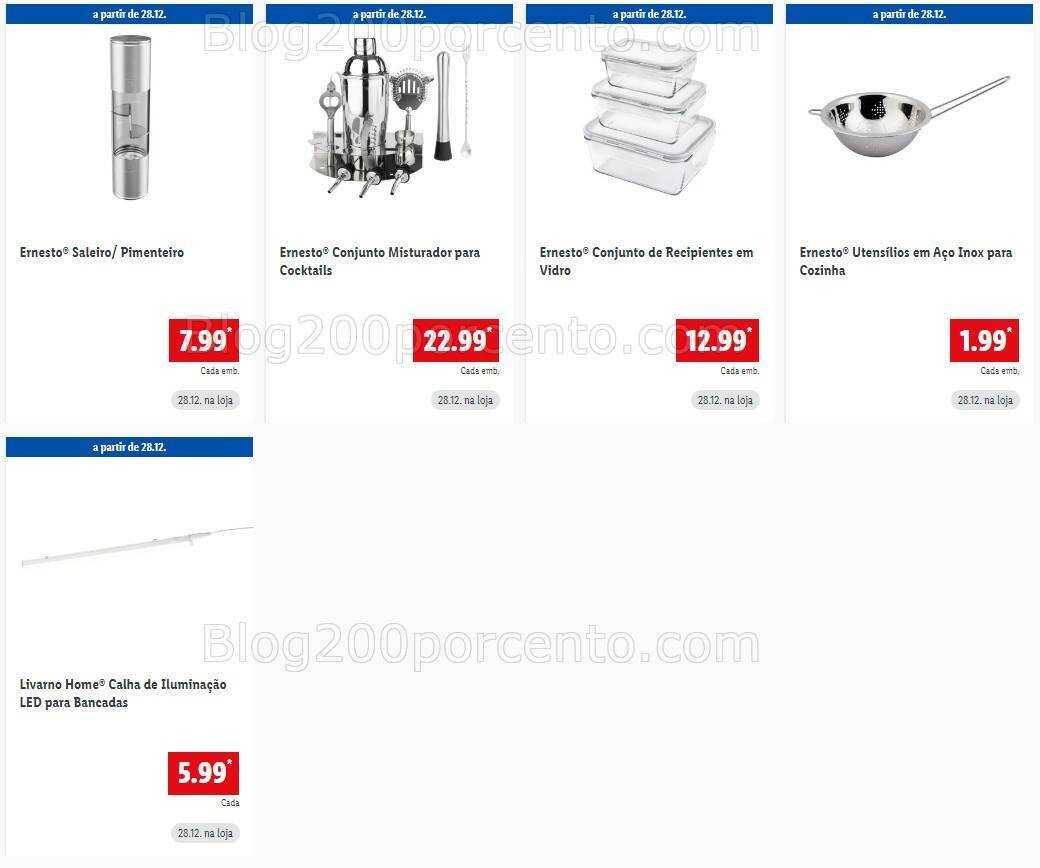 Antevisão Folheto LIDL Bazar Extra Ano Novo