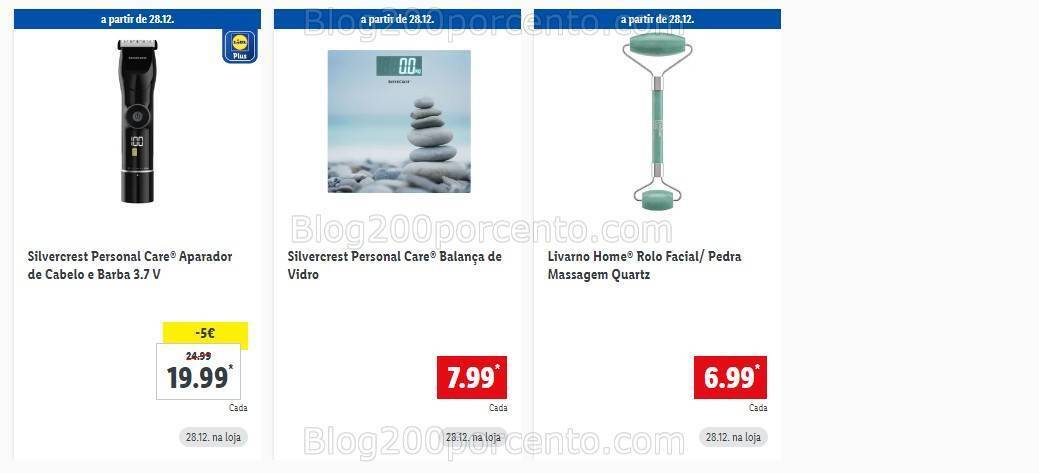 Antevisão Folheto LIDL Bazar Extra Ano Novo