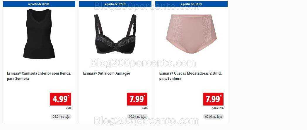 Antevisão Folheto LIDL Bazar Extra Ano Novo
