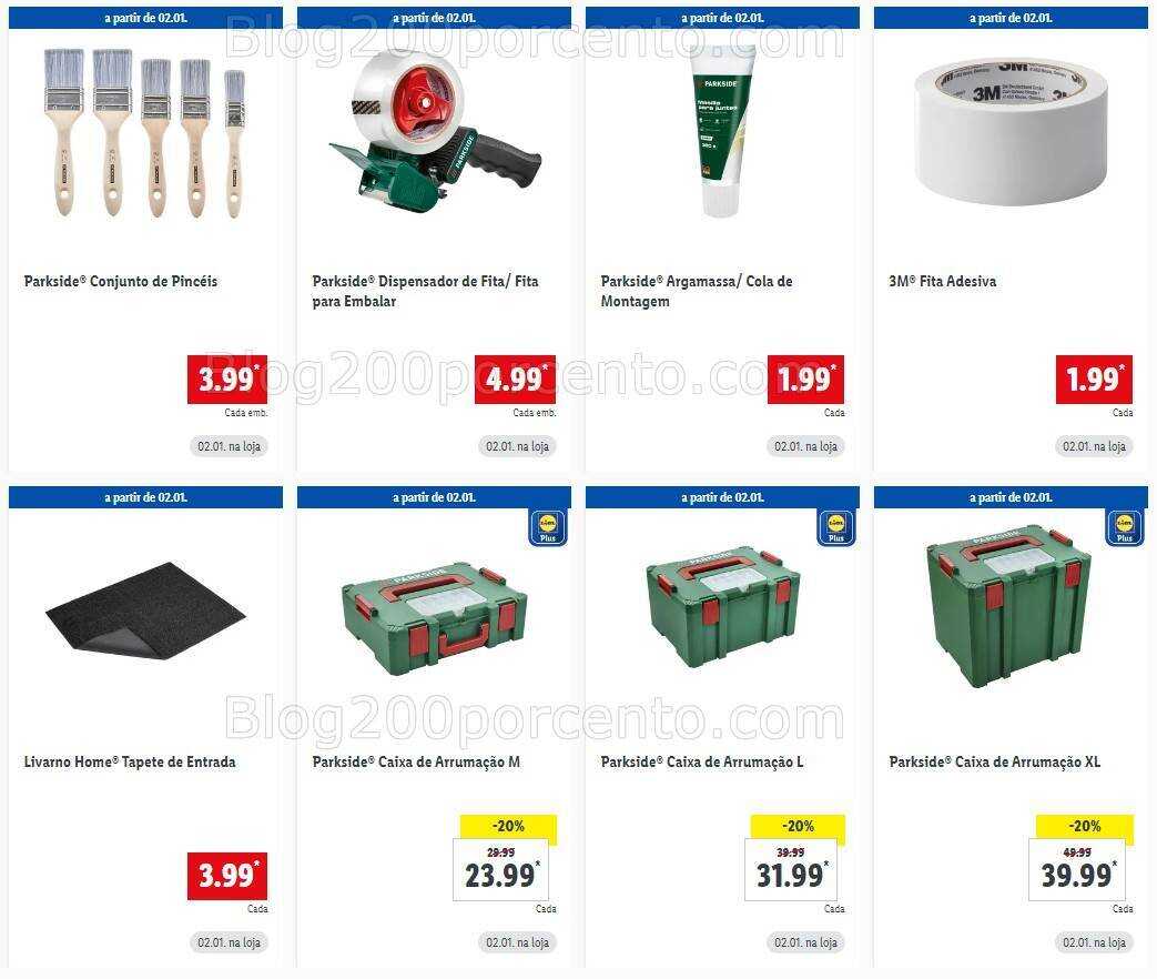 Antevisão Folheto LIDL Bazar Extra Ano Novo