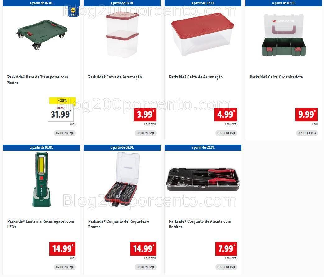 Antevisão Folheto LIDL Bazar Extra Ano Novo