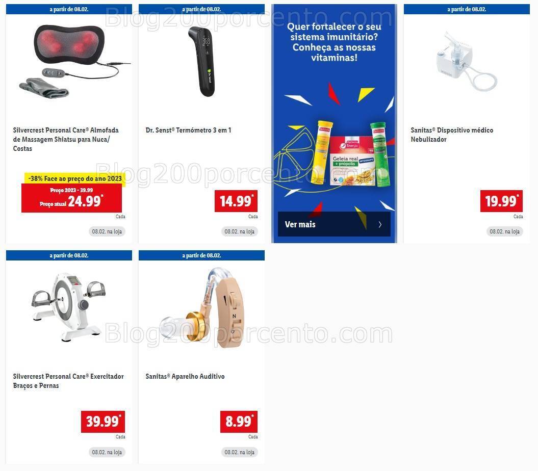 Antevisão Folheto LIDL Bazar Promoções a partir de 8 fevereiro