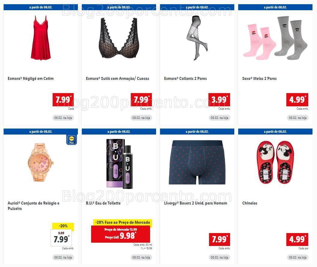 Antevisão Folheto LIDL Bazar Promoções a partir de 8 fevereiro