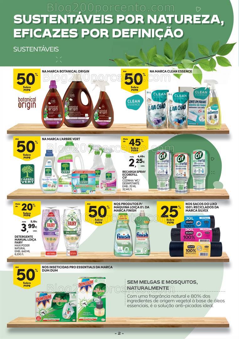 Antevisão Folheto CONTINENTE Especial Limpeza Promoções de 3 a 15 setembro