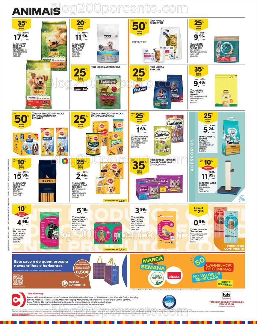 Antevisão Folheto CONTINENTE Madeira Promoções de 10 a 16 setembro