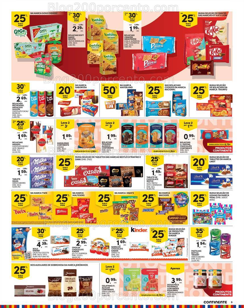 Antevisão Folheto CONTINENTE Madeira Promoções de 10 a 16 setembro