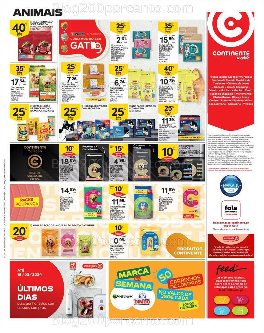 Antevisão Folheto CONTINENTE Madeira Promoções de 13 a 19 fevereiro
