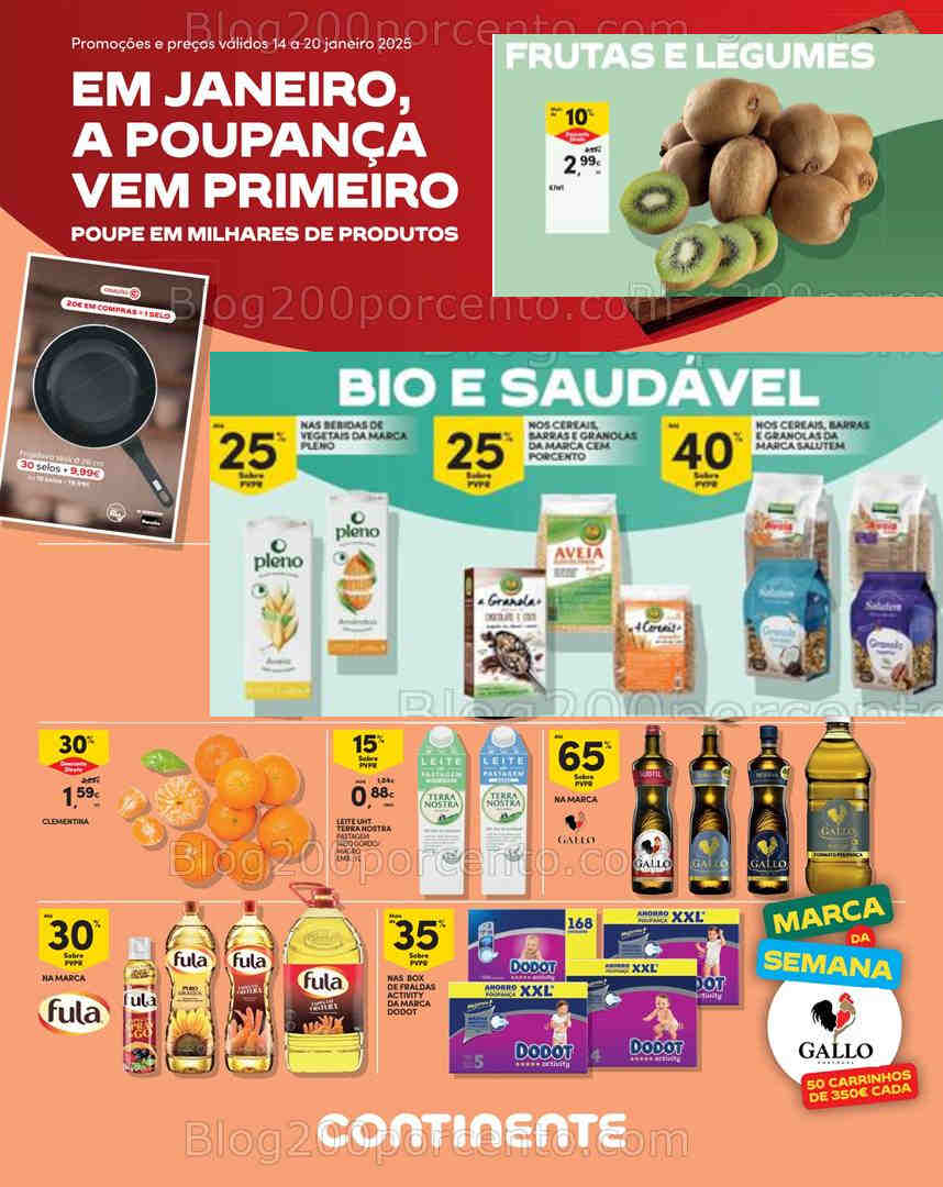 Antevisão Folheto CONTINENTE Madeira Promoções de 14 a 20 janeiro