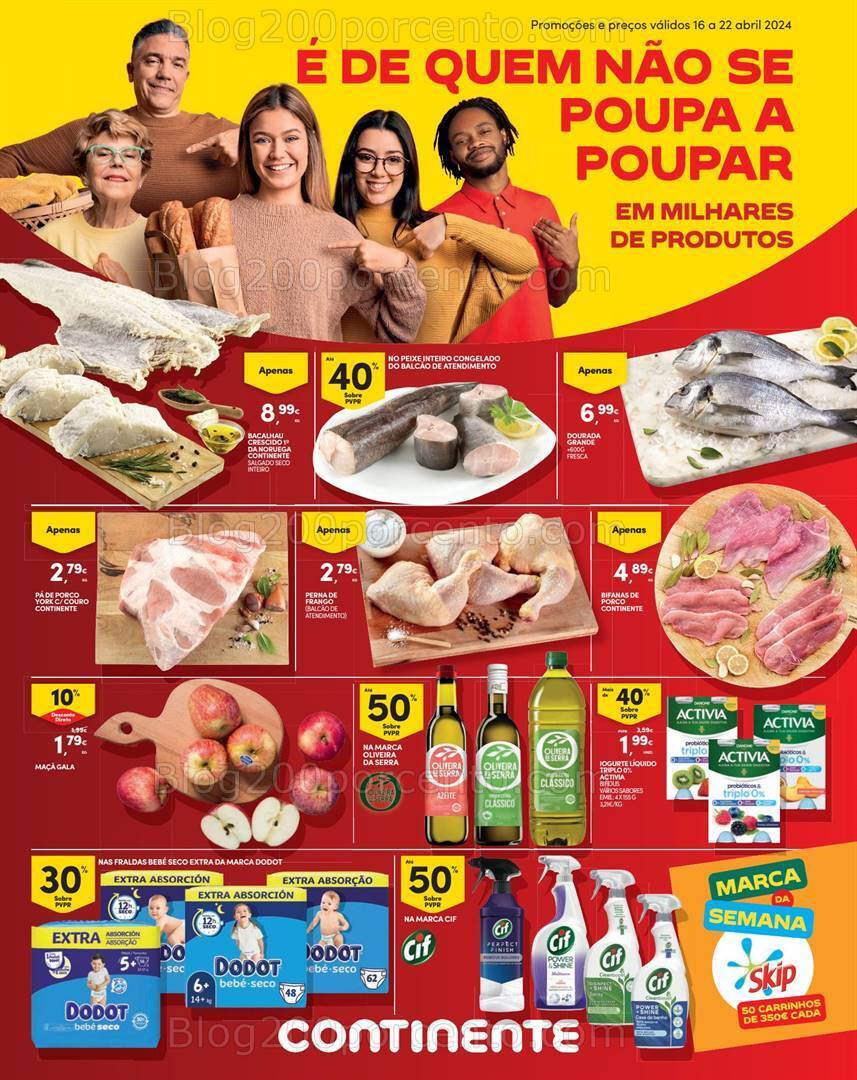 Antevisão Folheto CONTINENTE Madeira Promoções de 16 a 22 abril