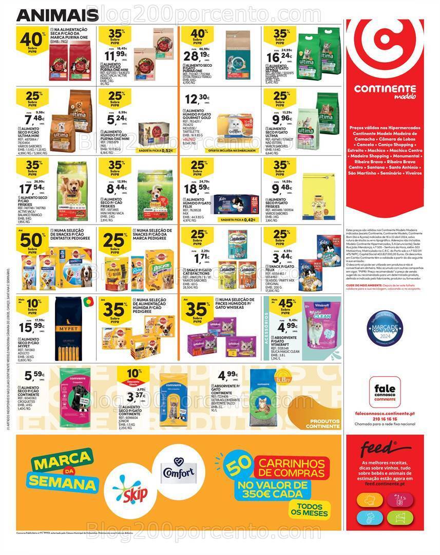 Antevisão Folheto CONTINENTE Madeira Promoções de 16 a 22 abril